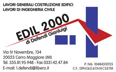 Defendi Gianluigi Edil 2000, Cerro Maggiore .